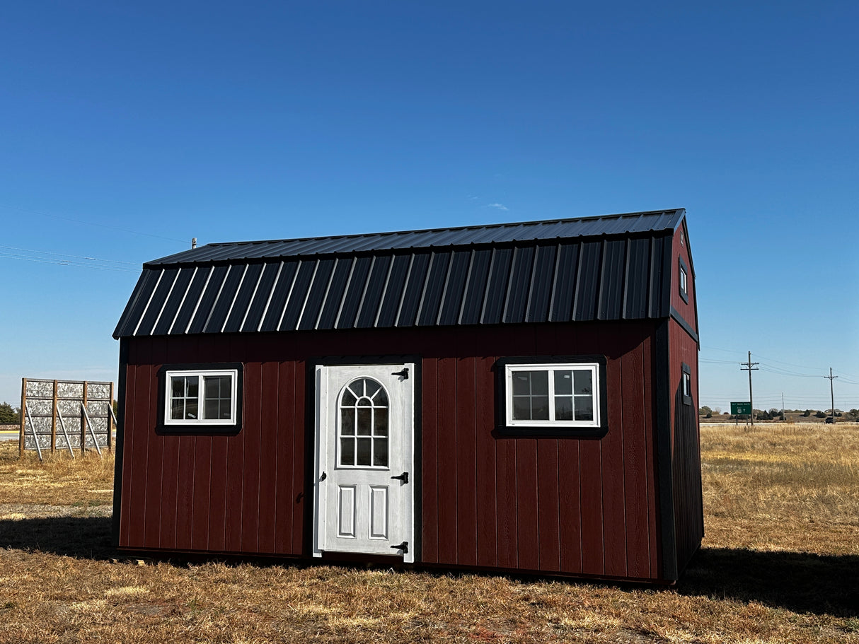 12x20 Lofted Garden Shed - Grand Island, Nebraska | NE Sheds