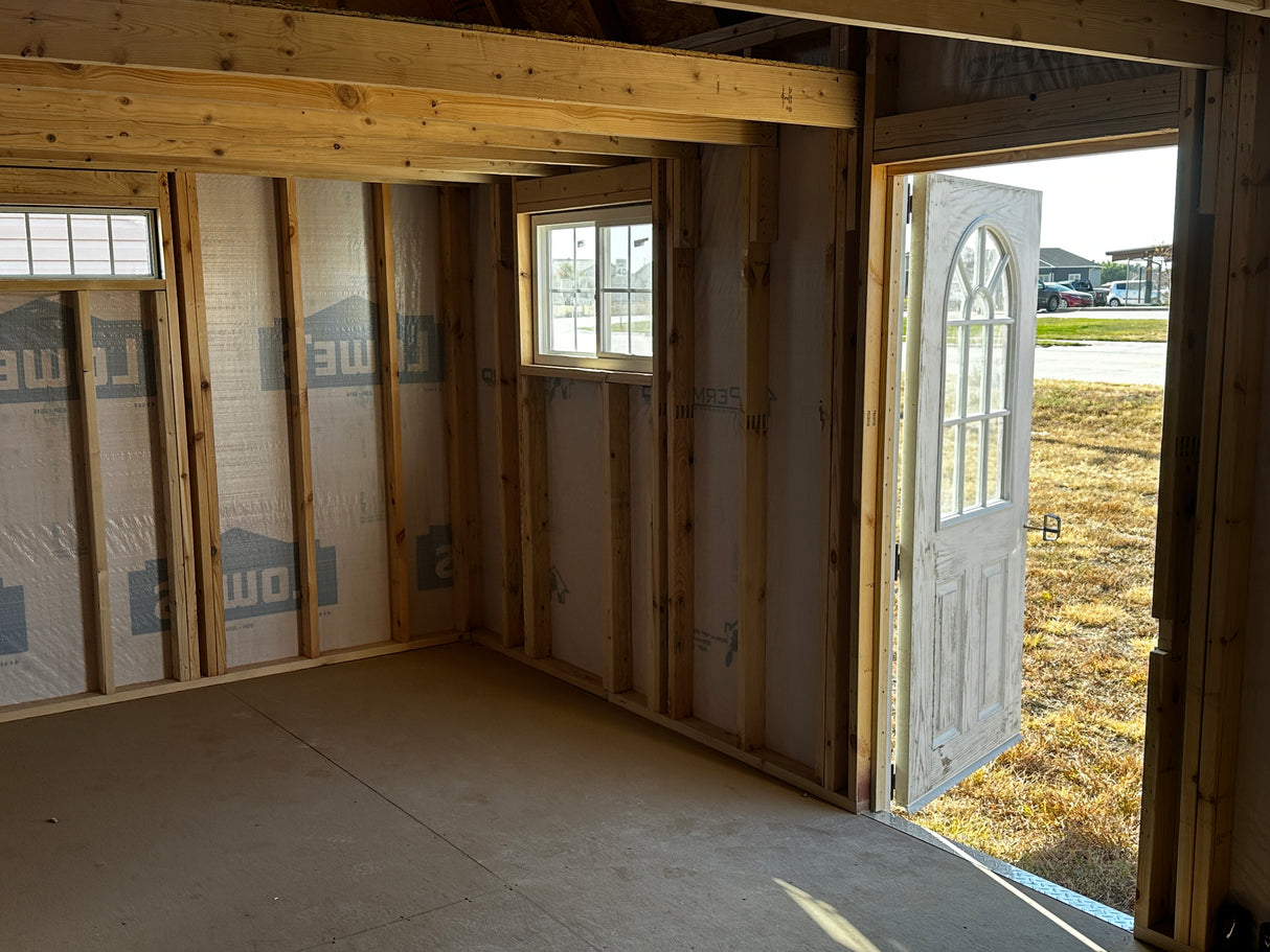 12x20 Lofted Garden Shed - Grand Island, Nebraska | NE Sheds