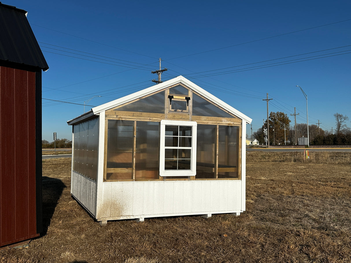 Sold 10x12 Green House - Grand Island | NE Sheds