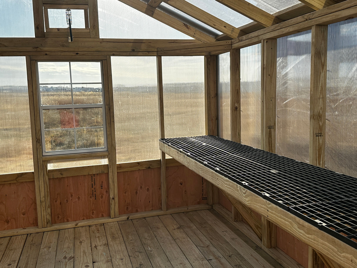 Sold 10x12 Green House - Grand Island | NE Sheds