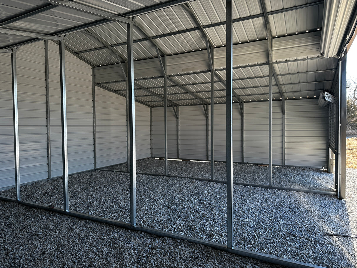 36x30x12 Step Down Barn - Hampton Nebraska | NE Sheds