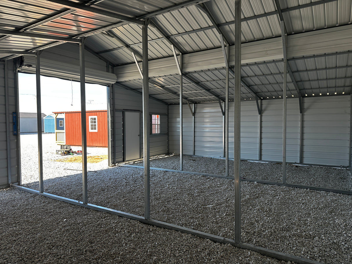 36x30x12 Step Down Barn - Hampton Nebraska | NE Sheds