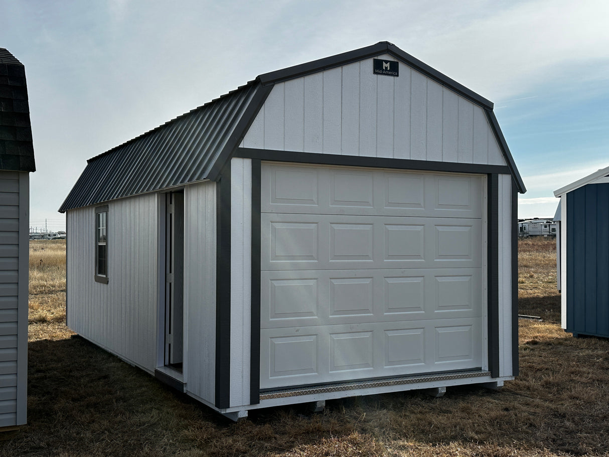 SOLD 12x24 Lofted Garage - Grand Island Location | NE Sheds