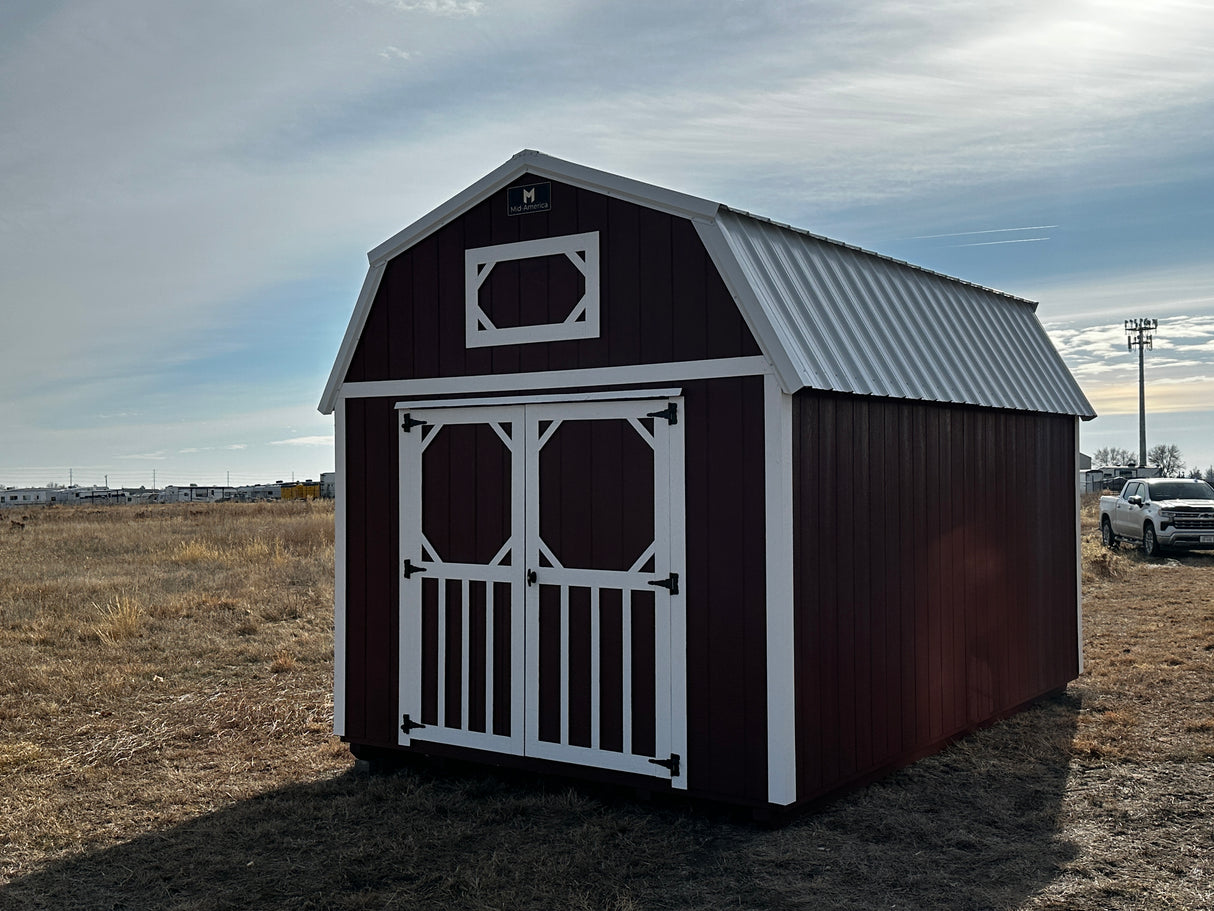 Sold 10x16 Lofted Barn - Grand Island Location | NE Sheds
