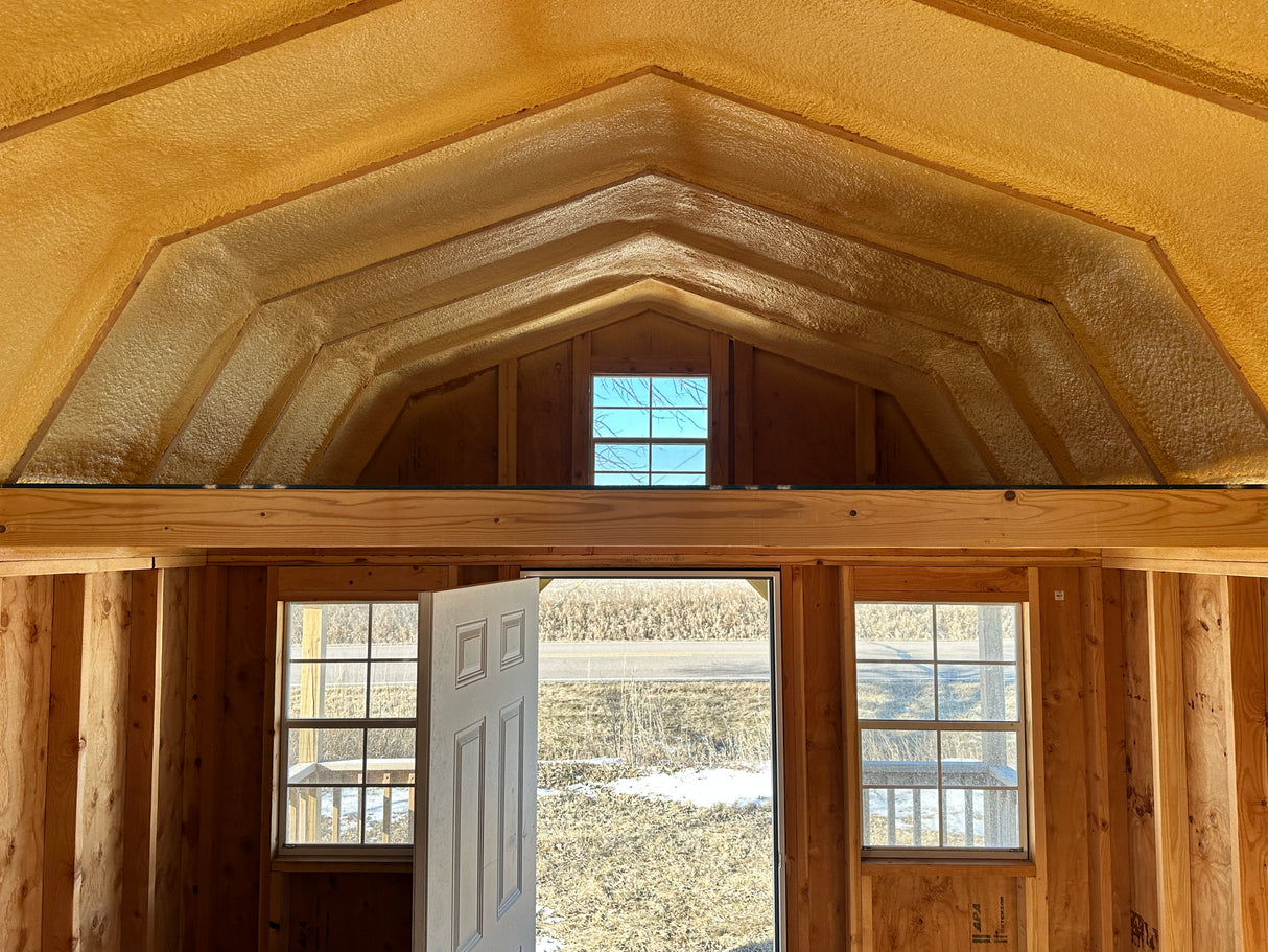 SOLD 12x24 Lofted Cabin - Hampton Location | NE Sheds