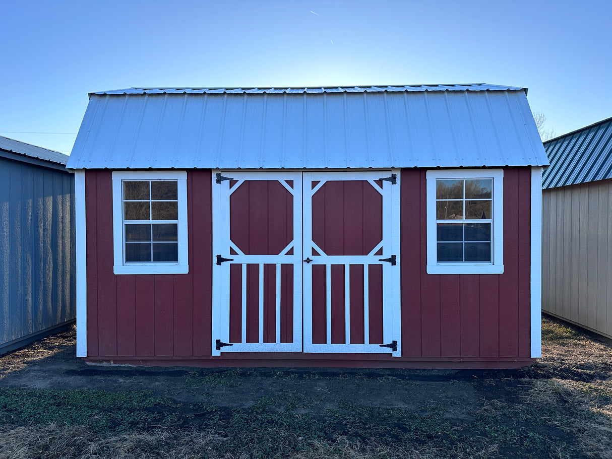 SOLD 10x16 Lofted Garden Shed - Wisner NE. NEsheds
