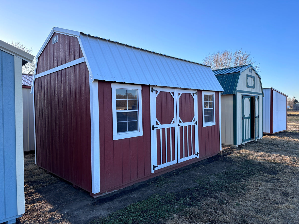 SOLD 10x16 Lofted Garden Shed - Wisner NE. NEsheds