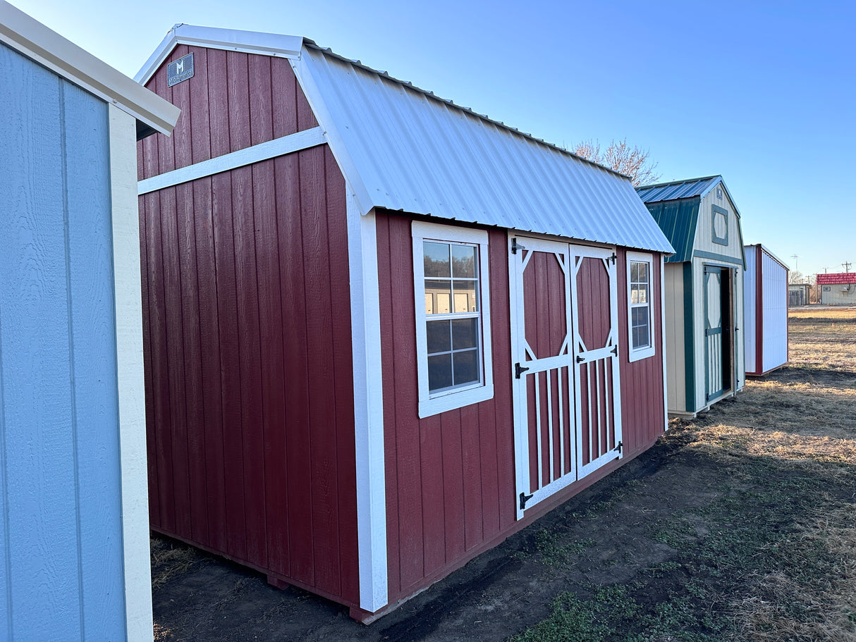 SOLD 10x16 Lofted Garden Shed - Wisner NE. NEsheds