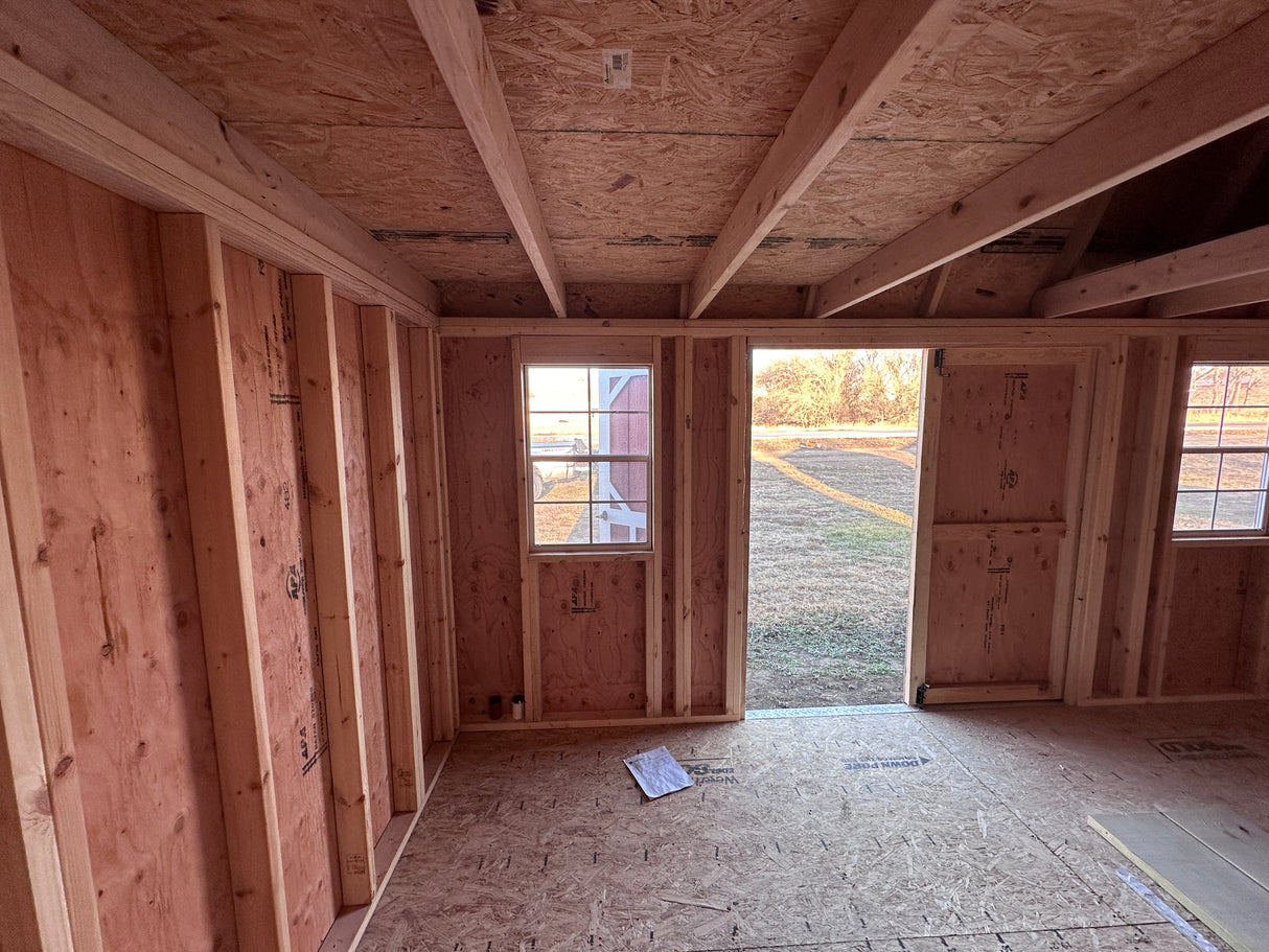 SOLD 10x16 Lofted Garden Shed - Wisner NE. NEsheds