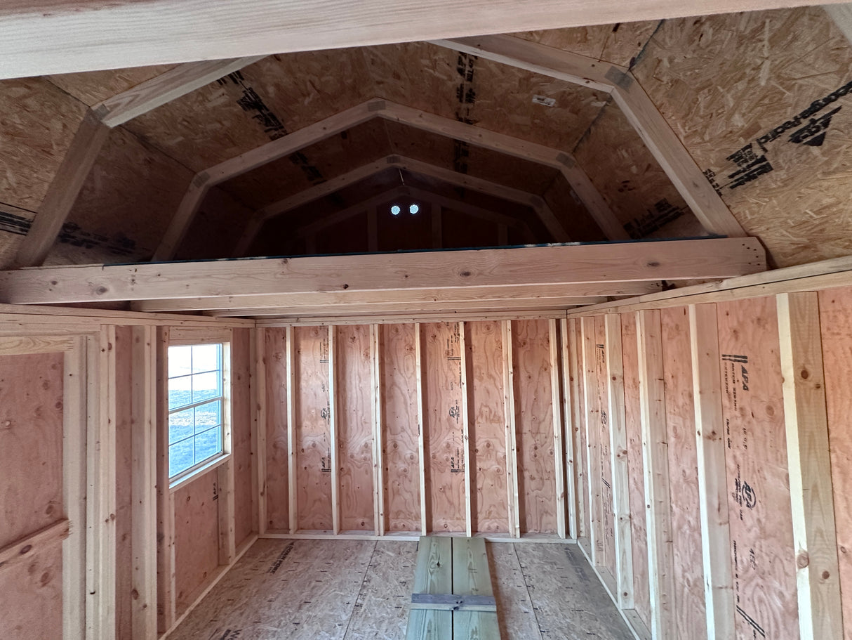 SOLD 10x16 Lofted Garden Shed - Wisner NE. NEsheds