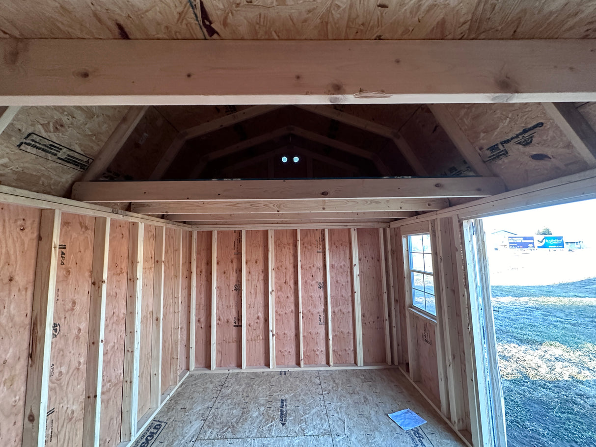 SOLD 10x16 Lofted Garden Shed - Wisner NE. NEsheds