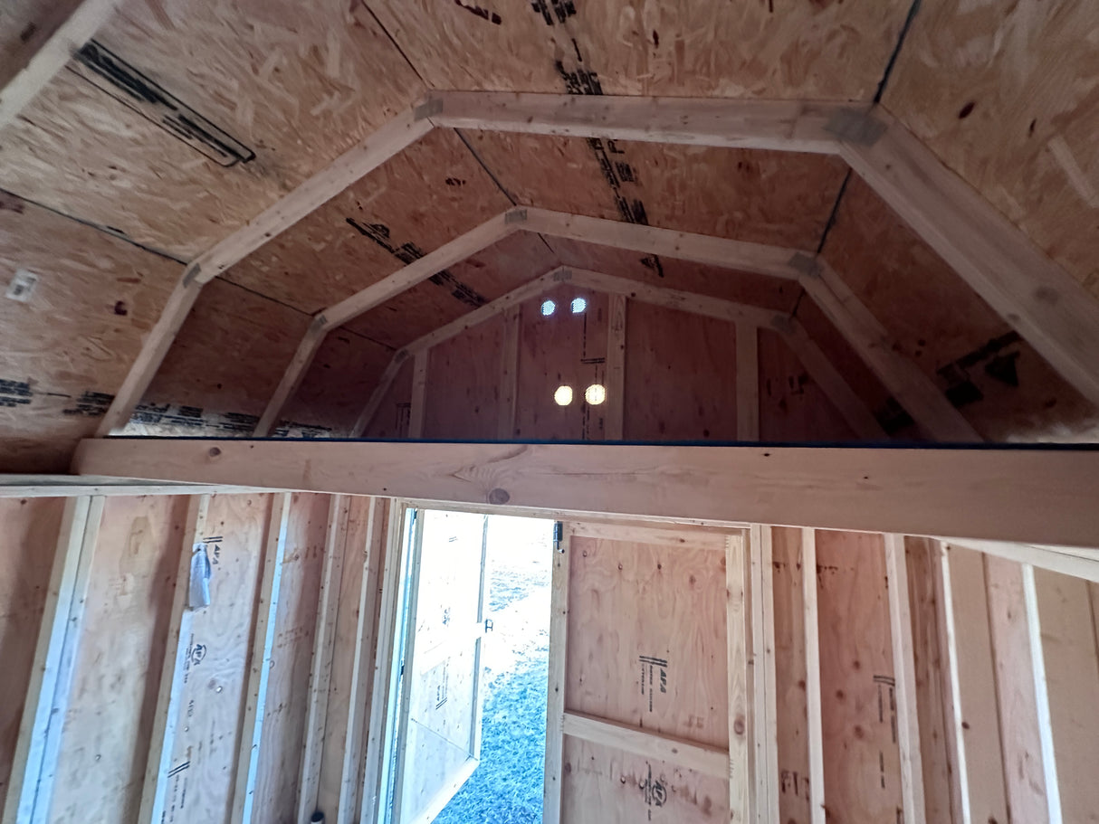 15% OFF NEW 10x12 Lofted Barn - Wisner NE. NEsheds