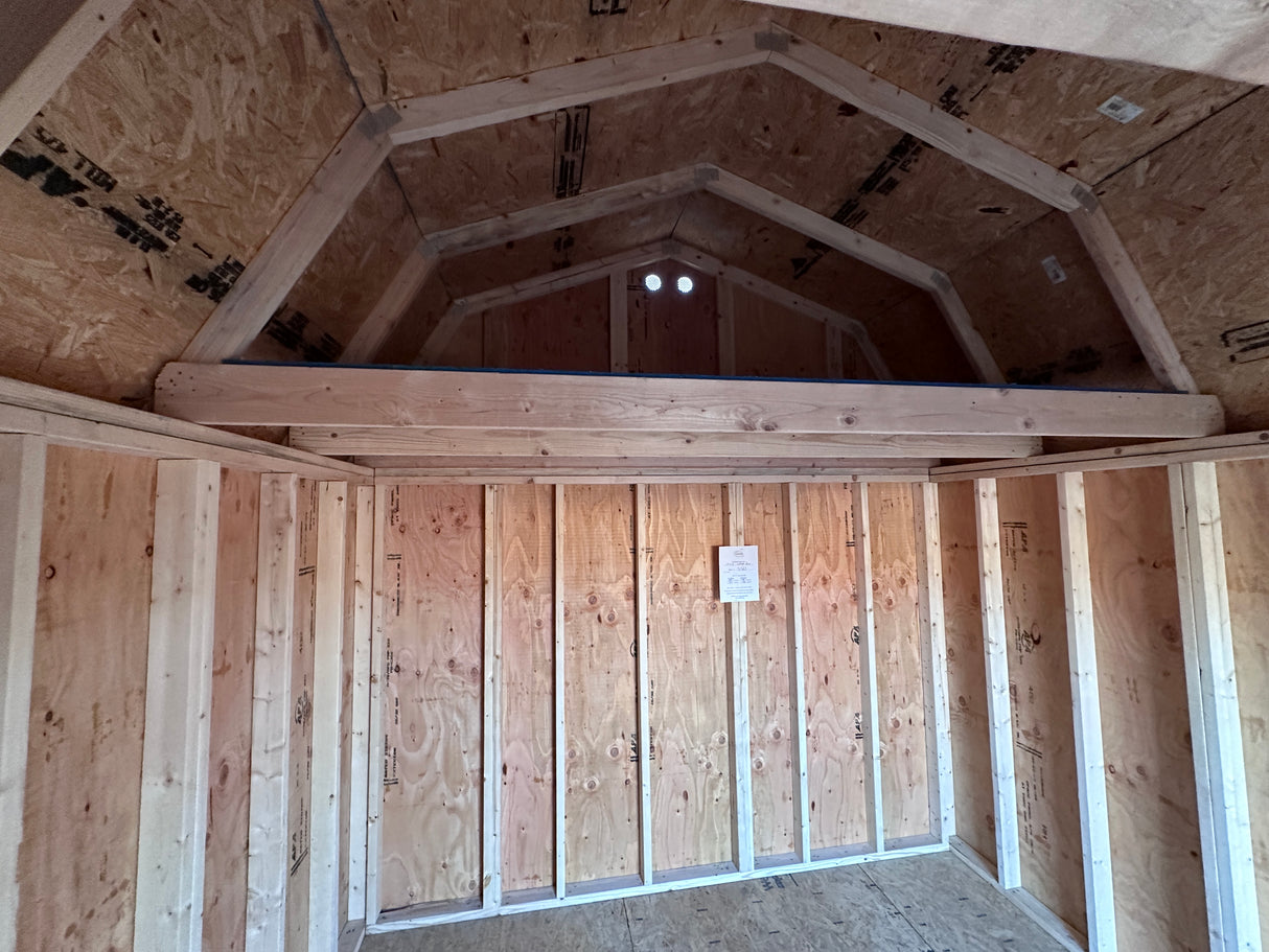 15% OFF NEW 10x12 Lofted Barn - Wisner NE. NEsheds