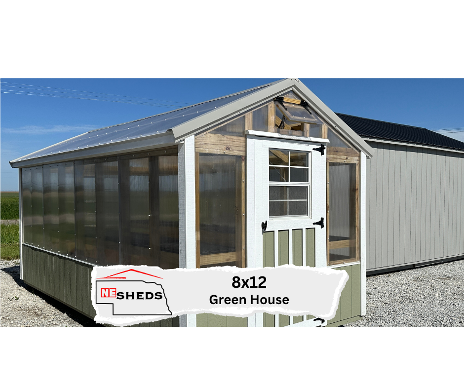 SOLD 8x16 Green House - Hampton Nebraska | NE Sheds