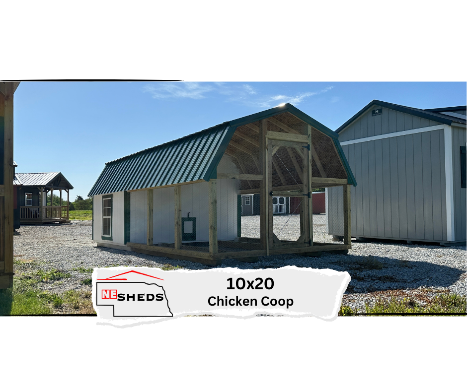SOLD 10x20 Chicken Coop - Hampton Nebraska | NE Sheds