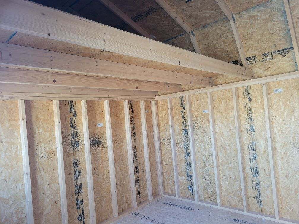 SOLD 12x16 Metal Lofted Garden Shed - Columbus Nebraska | NE Sheds