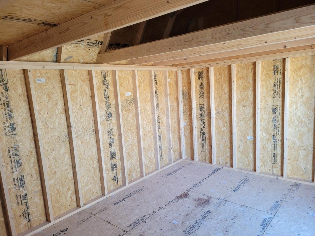 SOLD 12x16 Metal Lofted Garden Shed - Columbus Nebraska | NE Sheds