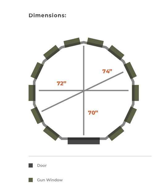 360 Outfitter Hunting Blinds | NE SHEDS