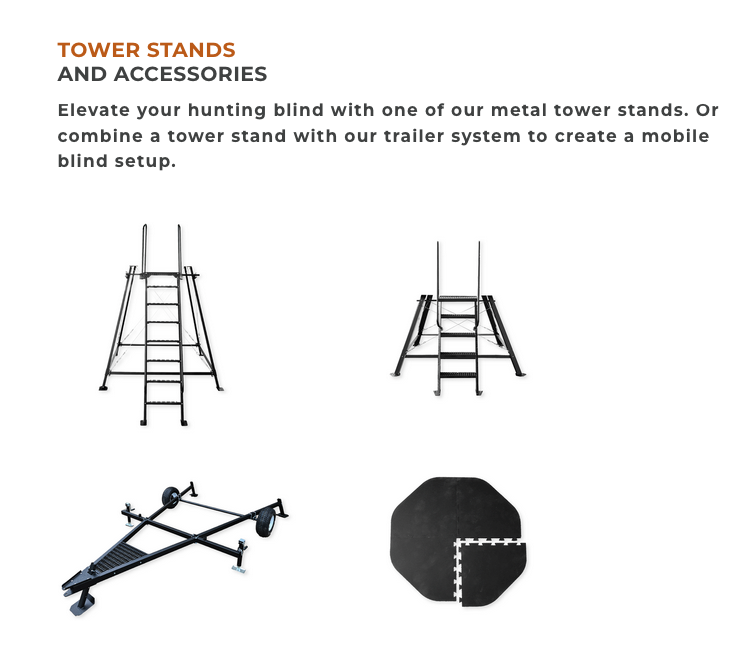 360 Hunting Blind - 7x7 pro | NE Sheds
