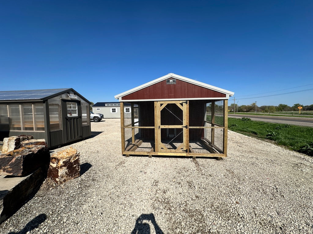 12x20 Chicken Coop - Yutan Nebraska Location | NE Sheds