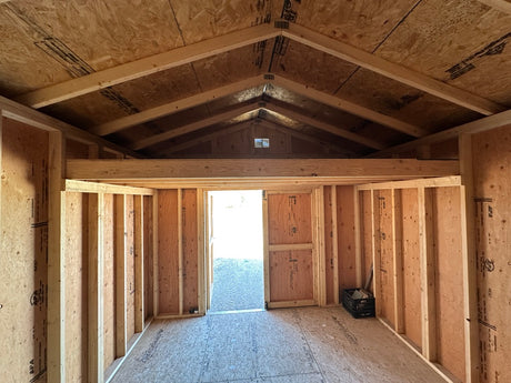 12x16 Lofted Utility Shed - Yutan Nebraska Location | NE Sheds