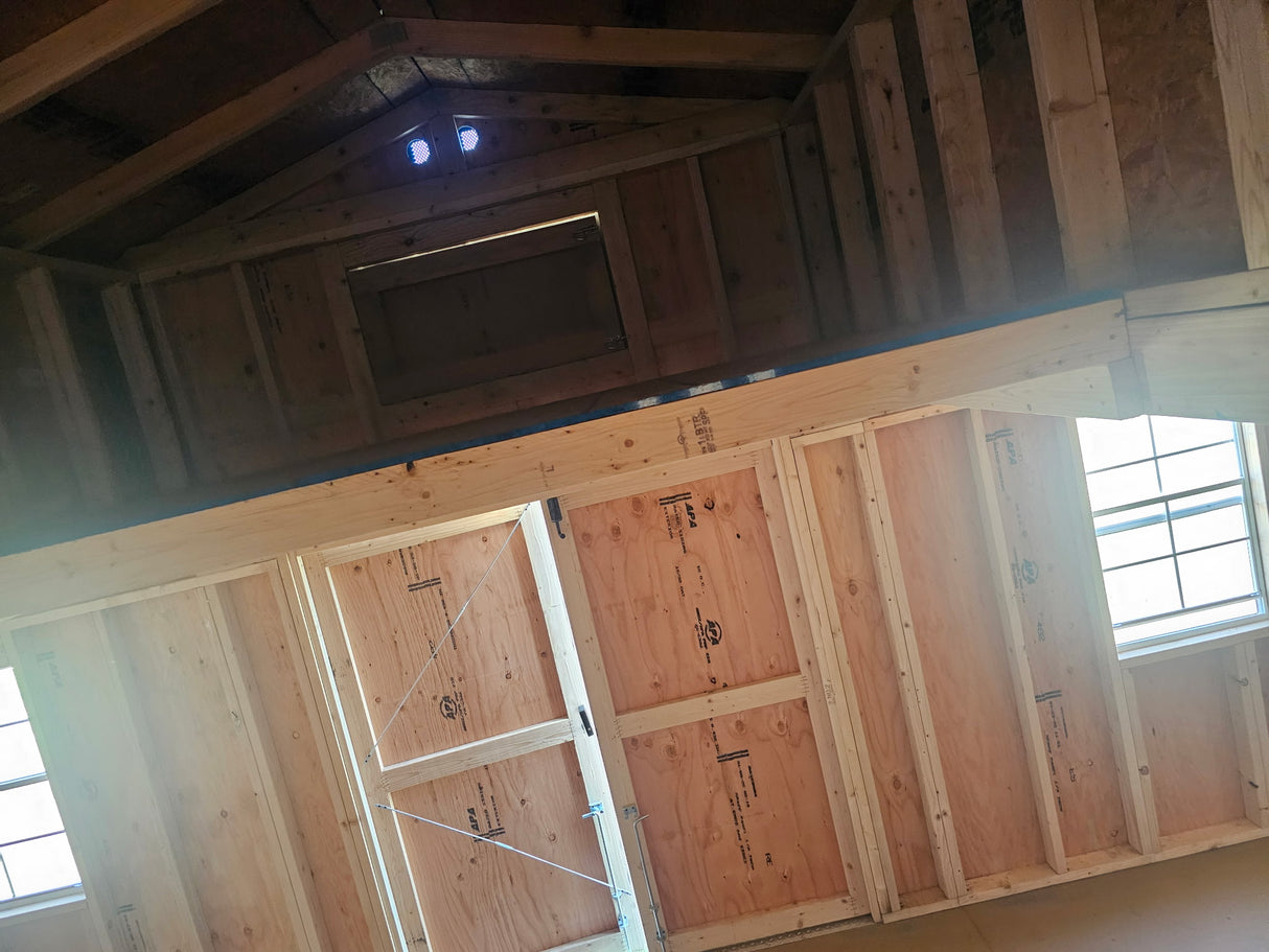 12x24 Country Barn - Alda Nebraska Location