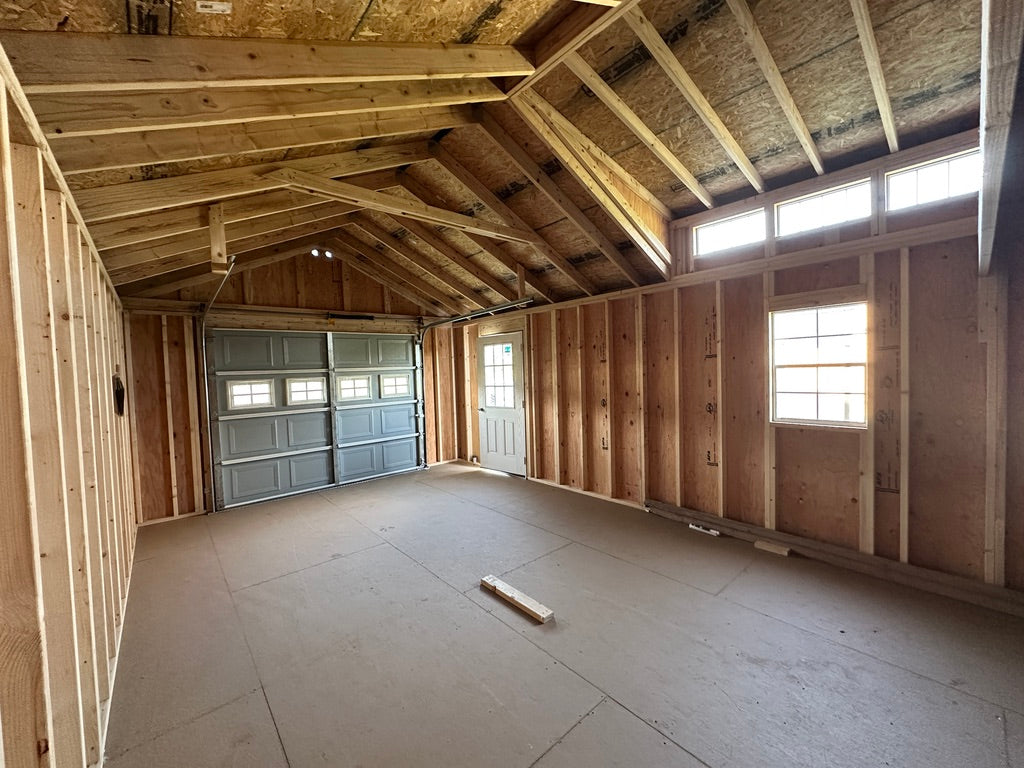 14x28 Legacy Garage - Wisner Nebraska Location | NE Sheds