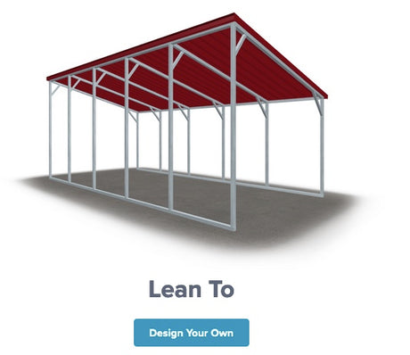 Nebraska Lean To Carport | Simply Carports | NE Sheds |