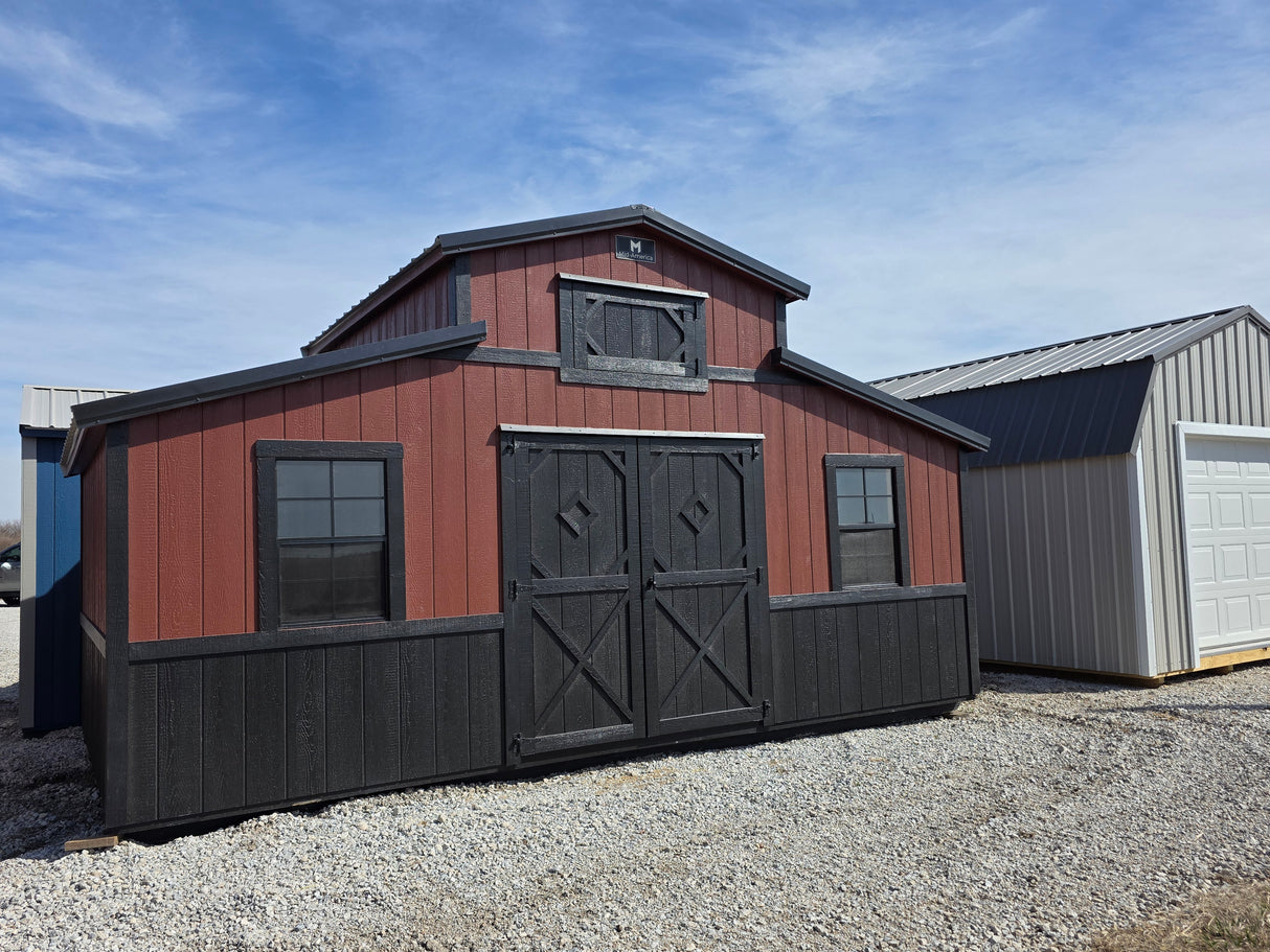 12x20 Country Barn - Hampton Nebraska Location | NE Sheds