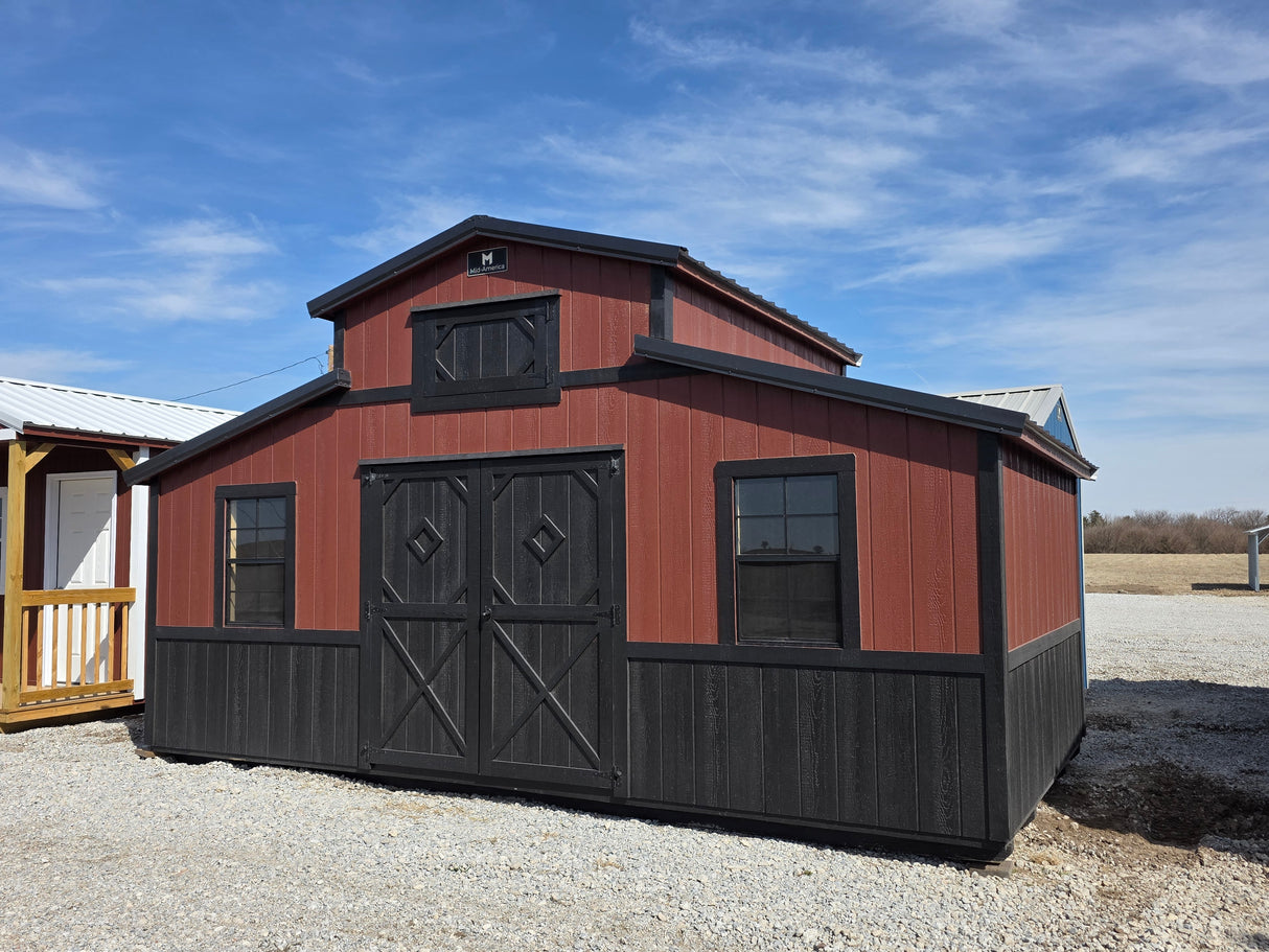 12x20 Country Barn - Hampton Nebraska Location | NE Sheds