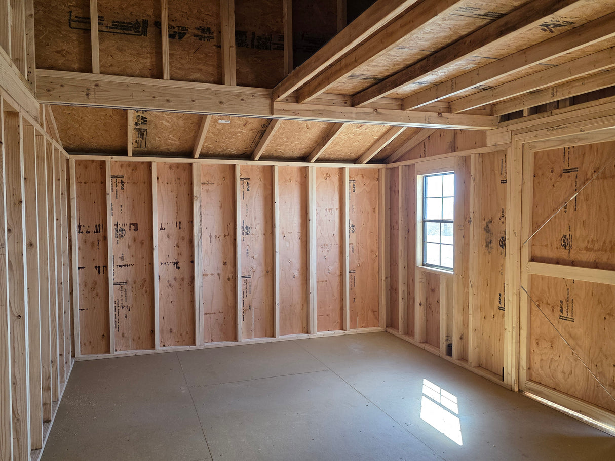 12x20 Country Barn - Hampton Nebraska Location | NE Sheds
