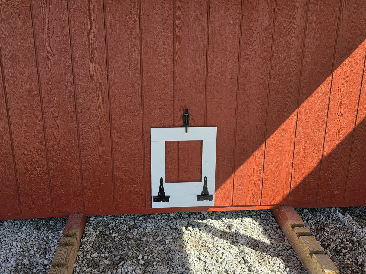 12x20 Chicken Coop - Hampton Nebraska Location | NE Sheds