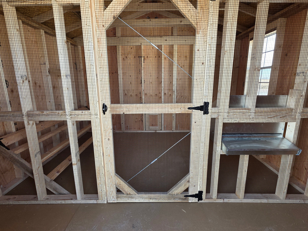 12x20 Chicken Coop - Hampton Nebraska Location | NE Sheds