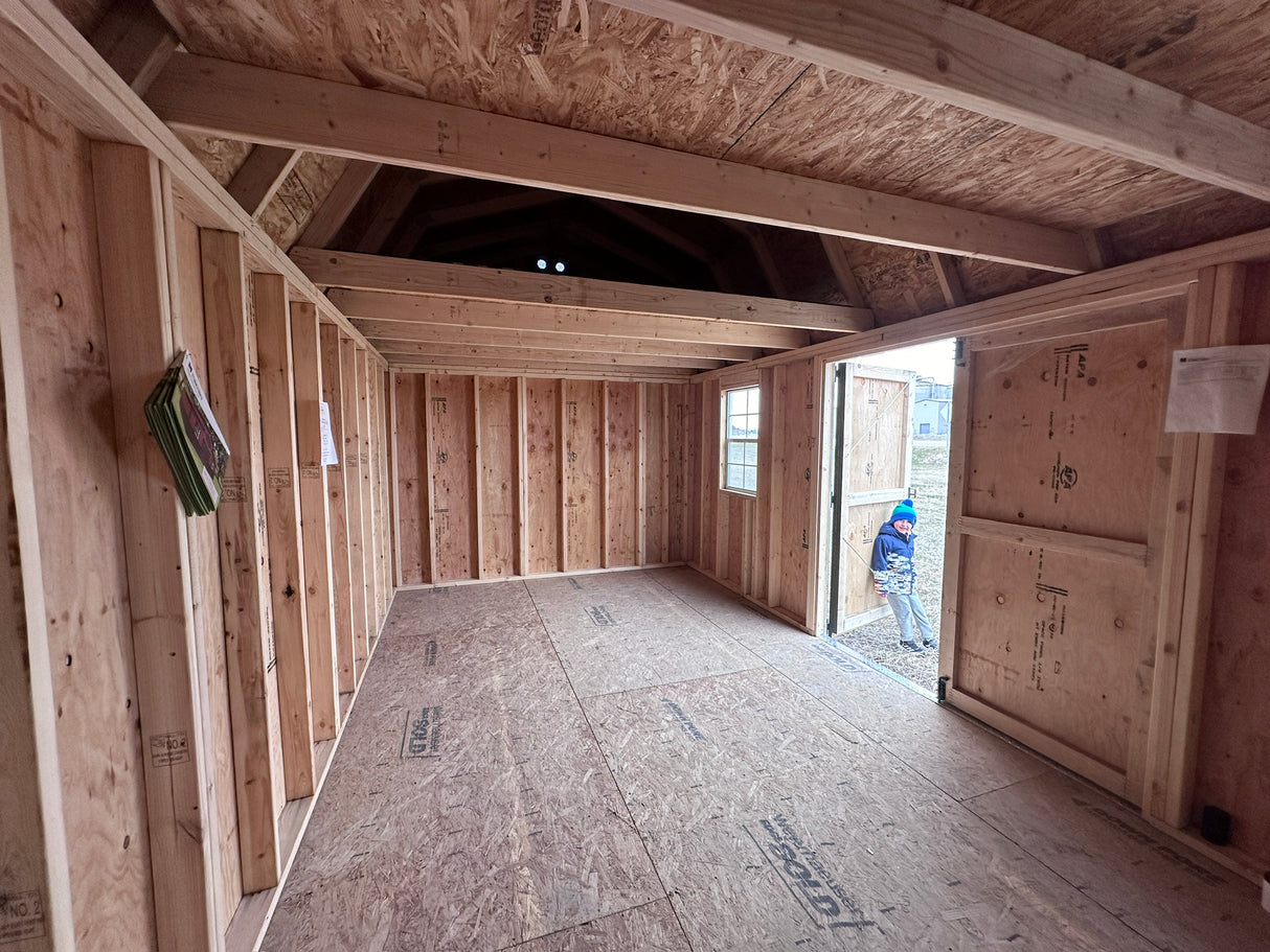 10x20 Lofted Garden Shed - Atkinson NE Location | NE Sheds