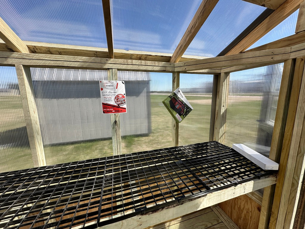8x16 Green House - Atkinson Nebraska Location | NE Sheds