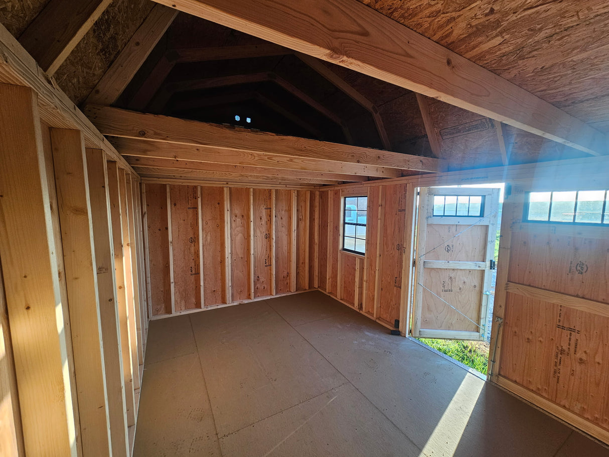 SOLD 10x20 Lofted Garden Shed - Alda Nebraska Location | NE Sheds