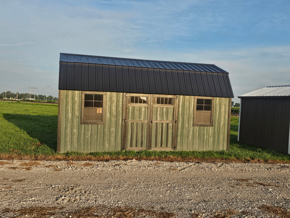 SOLD 10x20 Lofted Garden Shed - Alda Nebraska Location | NE Sheds