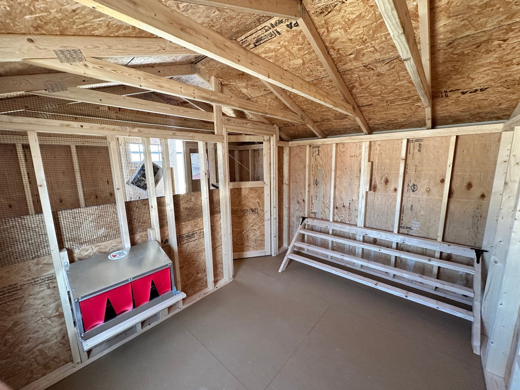 12x20 Chicken Coop - Yutan Nebraska Location | NE Sheds