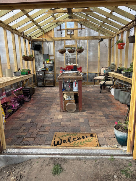 The perfect Green House | NE Sheds