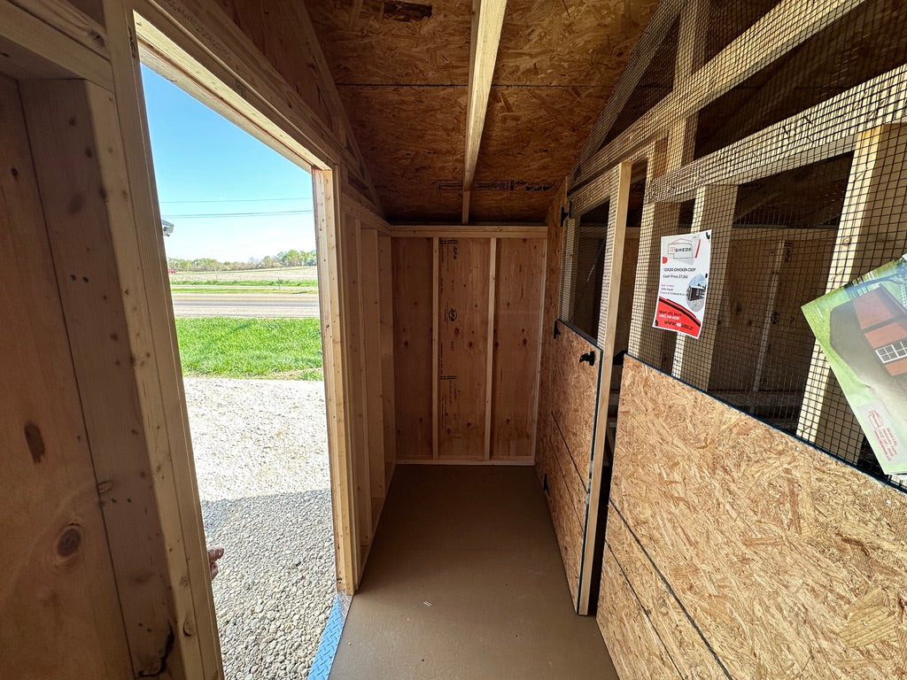 12x20 Chicken Coop - Yutan Nebraska Location | NE Sheds
