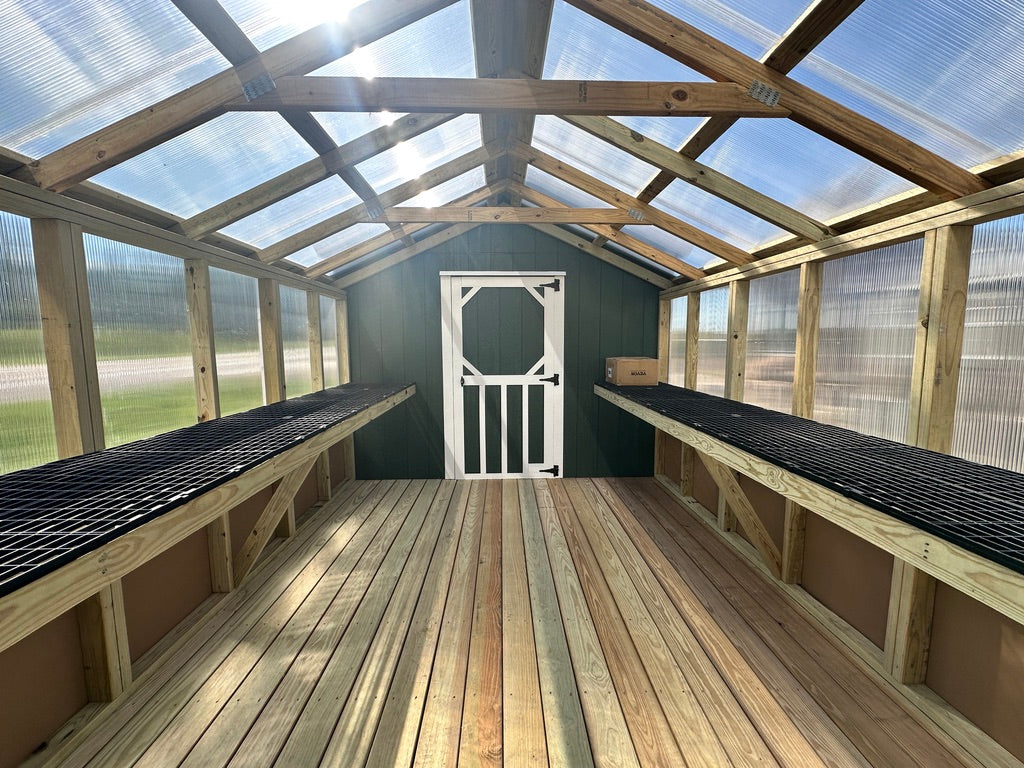 10x22 Green House\Shed Combo - Yutan, Nebraska | NE Sheds