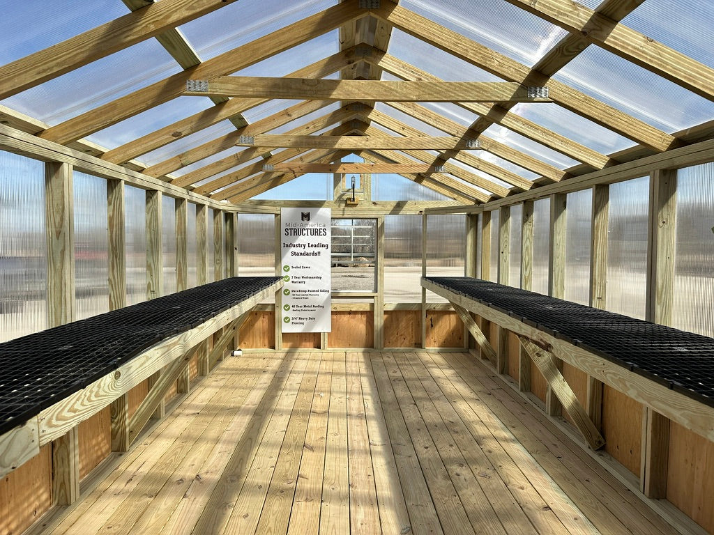 10x20 Green House - Yutan Nebraska Location | NE Sheds
