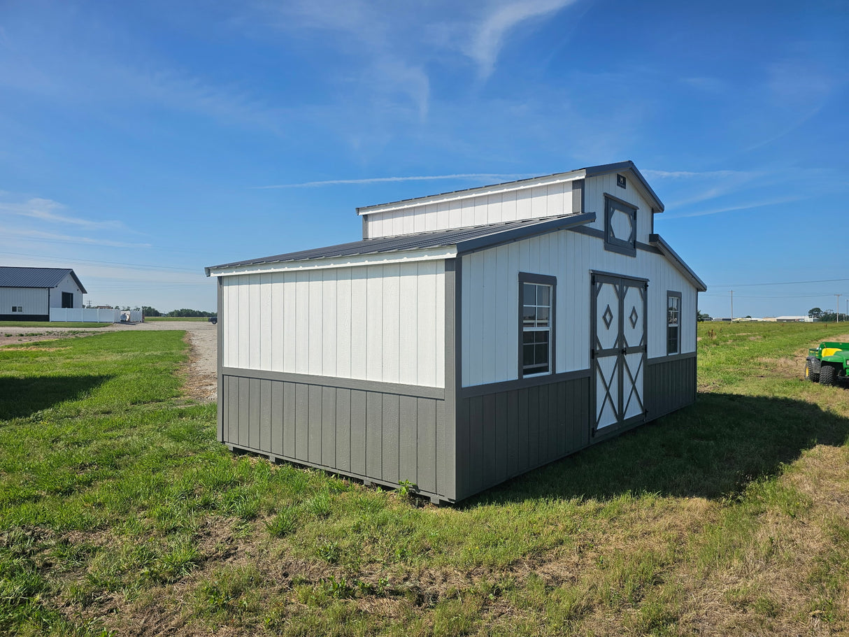 12x24 Country Barn - Alda Nebraska Location