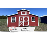 20x12 Country Barn - Atkinson Nebraska Location | NE Sheds