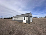 14x32 Lofted Garage (Metal) - Atkinson NE. Location | NE Sheds