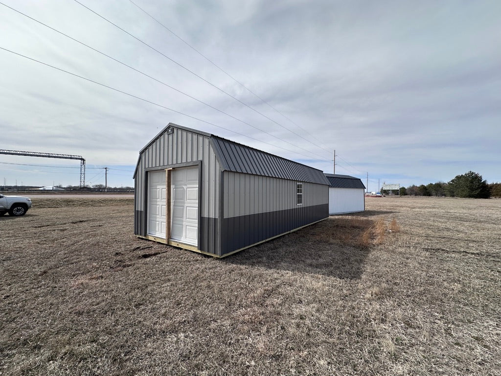 14x32 Lofted Garage (Metal) - Atkinson NE. Location | NE Sheds