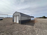 14x32 Lofted Garage (Metal) - Atkinson NE. Location | NE Sheds