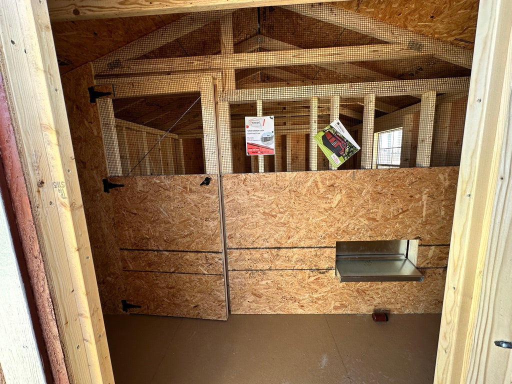12x20 Chicken Coop - Yutan Nebraska Location | NE Sheds