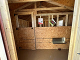 12x20 Chicken Coop - Yutan Nebraska Location | NE Sheds
