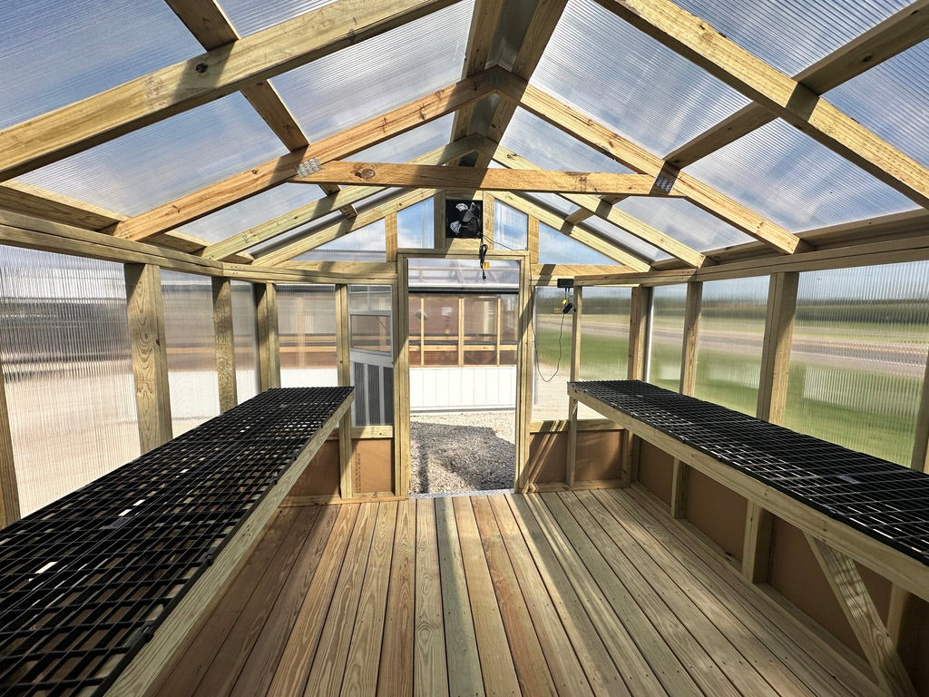 10x22 Green House\Shed Combo - Yutan, Nebraska | NE Sheds
